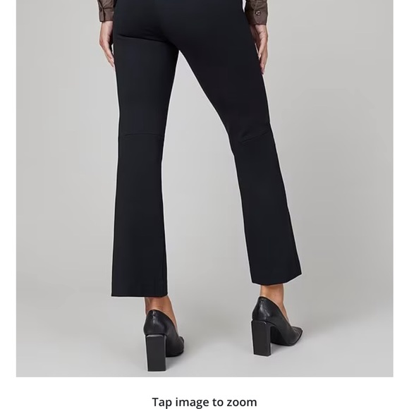 Spanx polished kick flare in classic navy - Picture 3 of 7